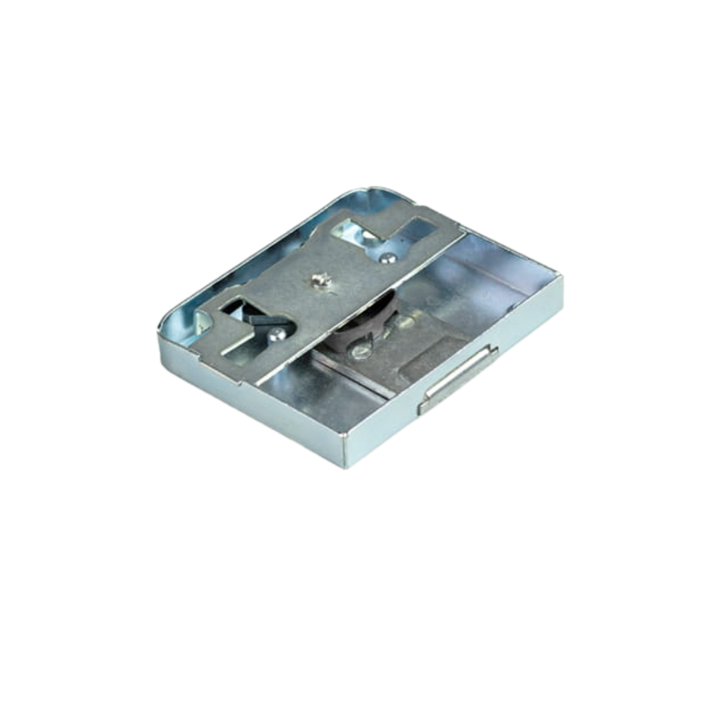 Furniture Lock 35x60 mm - White Galvanised