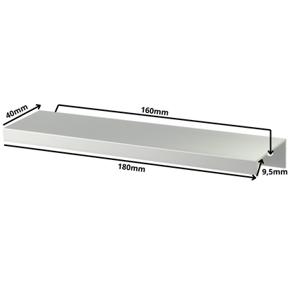 Edge Grip Round Profile Handle 160mm (180mm total length) - Electropolished (2) – Furnica