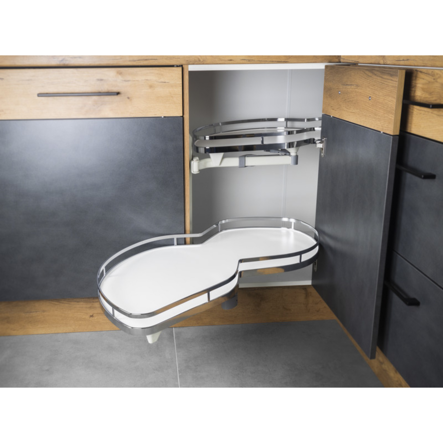 SUPLIMO 1000 Left White Corner Unit