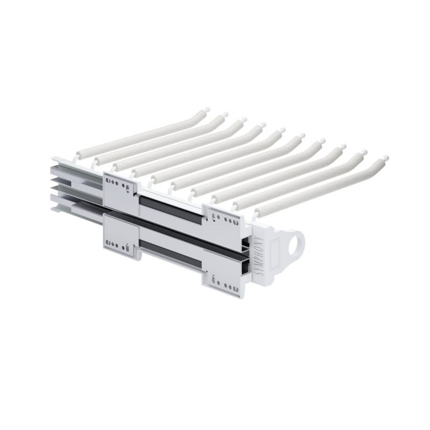 Side Trouser Hanger SYMPHONY - White (3) – Furnica