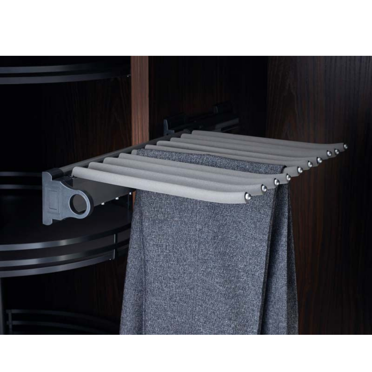 Side Trouser Hanger SYMPHONY - Anthracite (5) – Furnica
