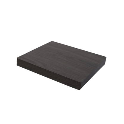 Concealed Floating Shelf - Set of 3 - Anthracite Oak - 235 mm