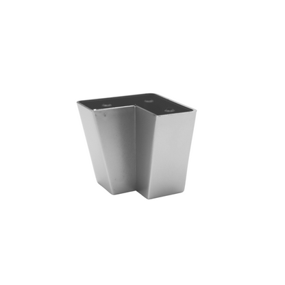 Square Furniture Leg 60x60mm - H60mm - Aluminum
