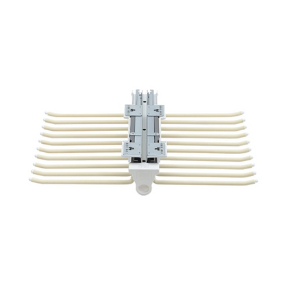 Double Trouser Hanger SYMPHONY - White (3) – Furnica