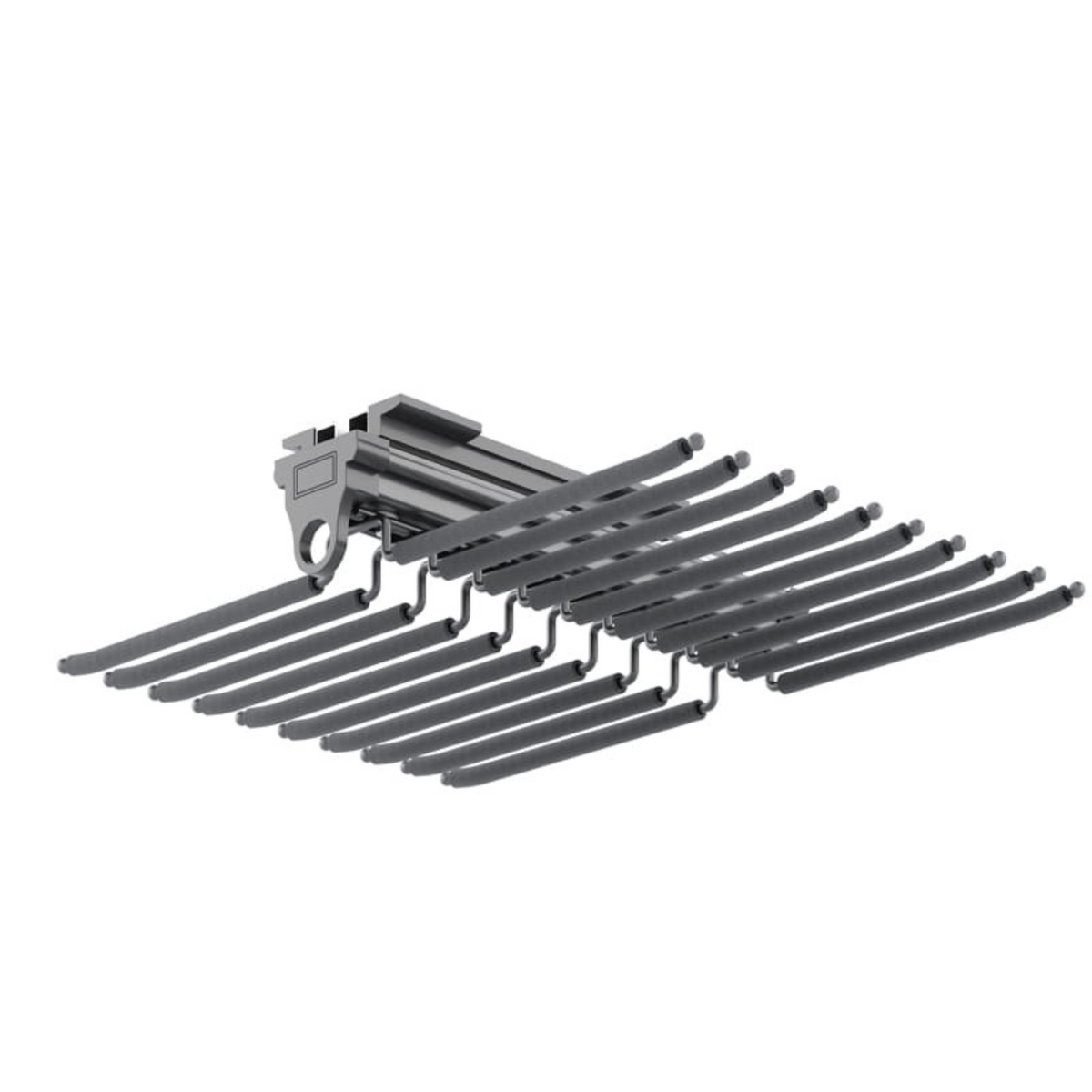 Double Trouser Hanger SYMPHONY - Anthracite (2) – Furnica