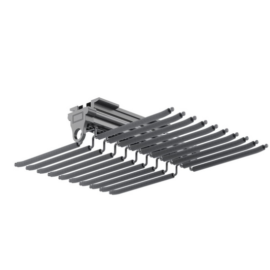 Double Trouser Hanger SYMPHONY - Anthracite
