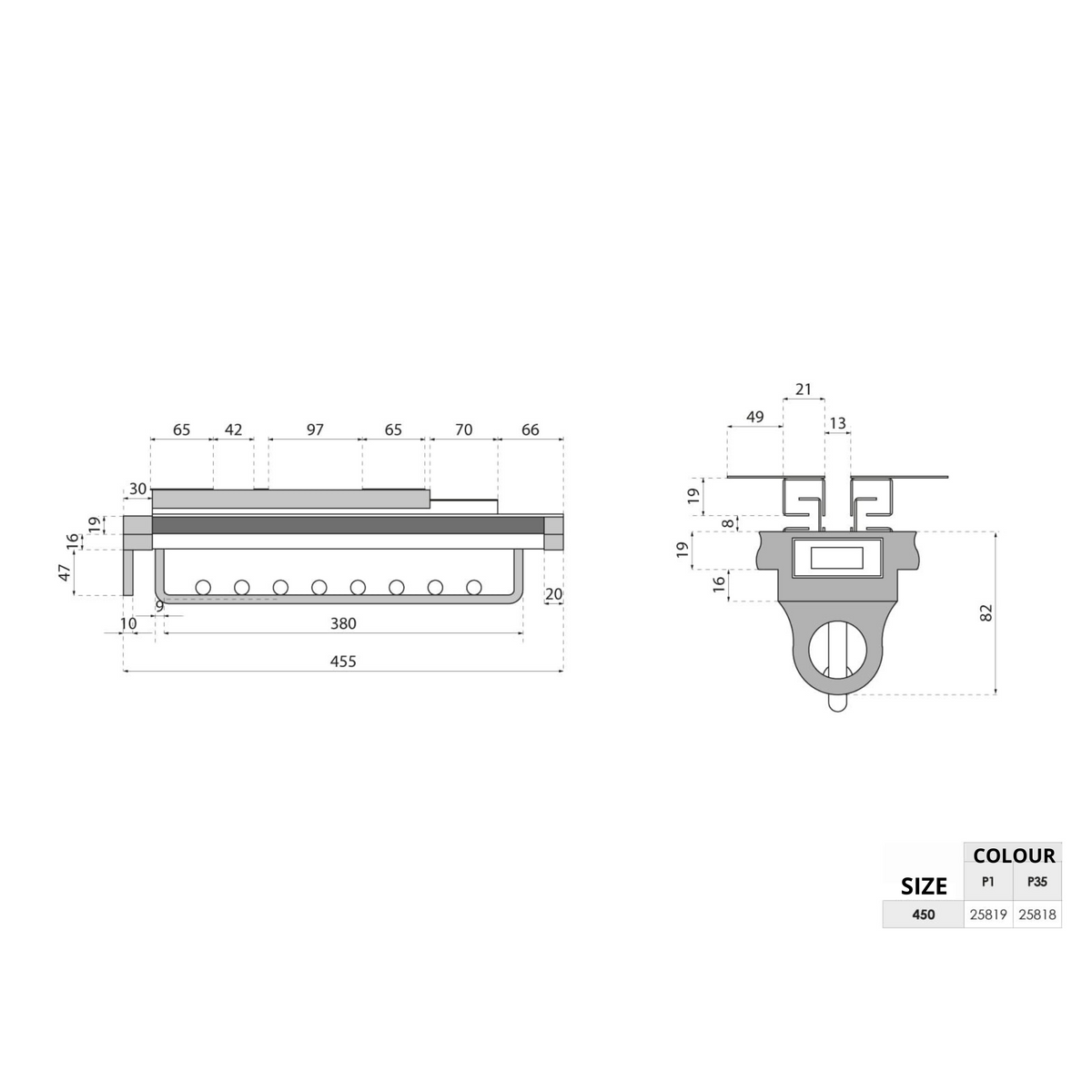 Pull-out hanger SYMPHONY - Anthracite (6) – Furnica