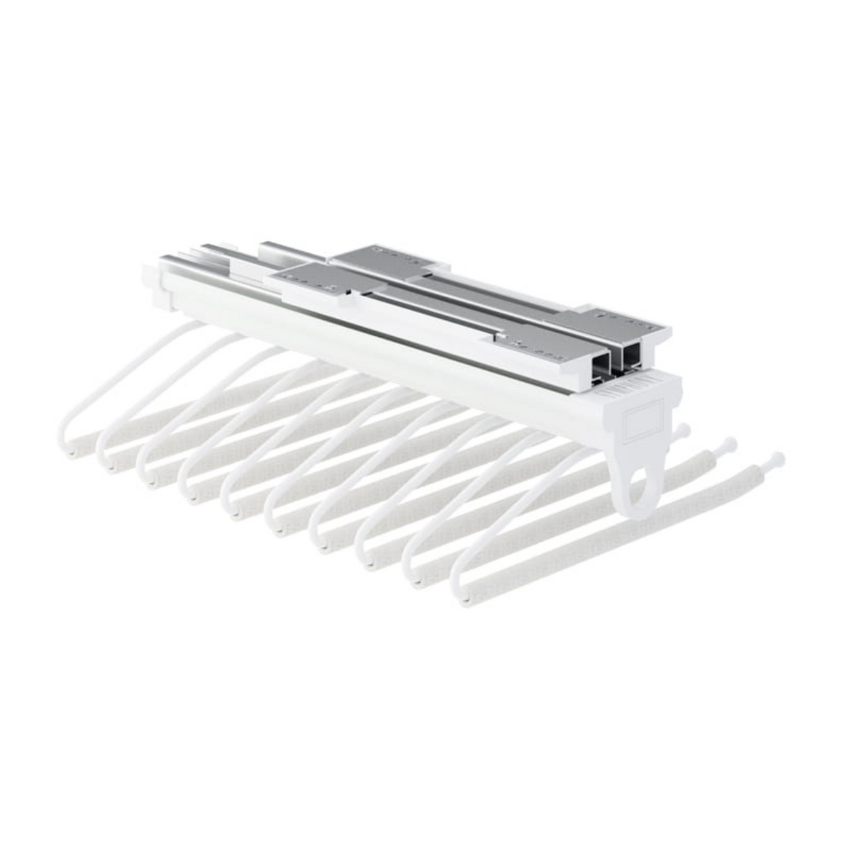 Single Trouser Hanger SYMPHONY - White (4) – Furnica