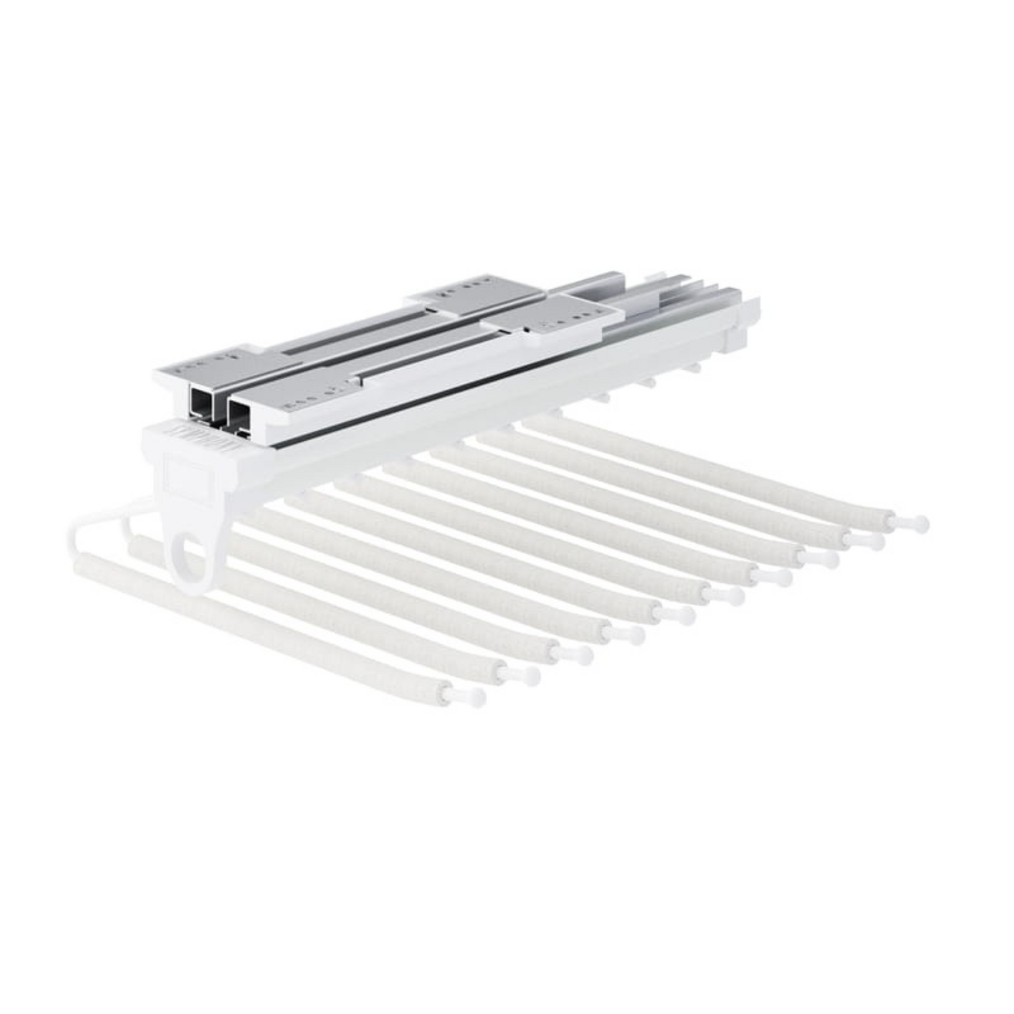 Single Trouser Hanger SYMPHONY - White (3) – Furnica