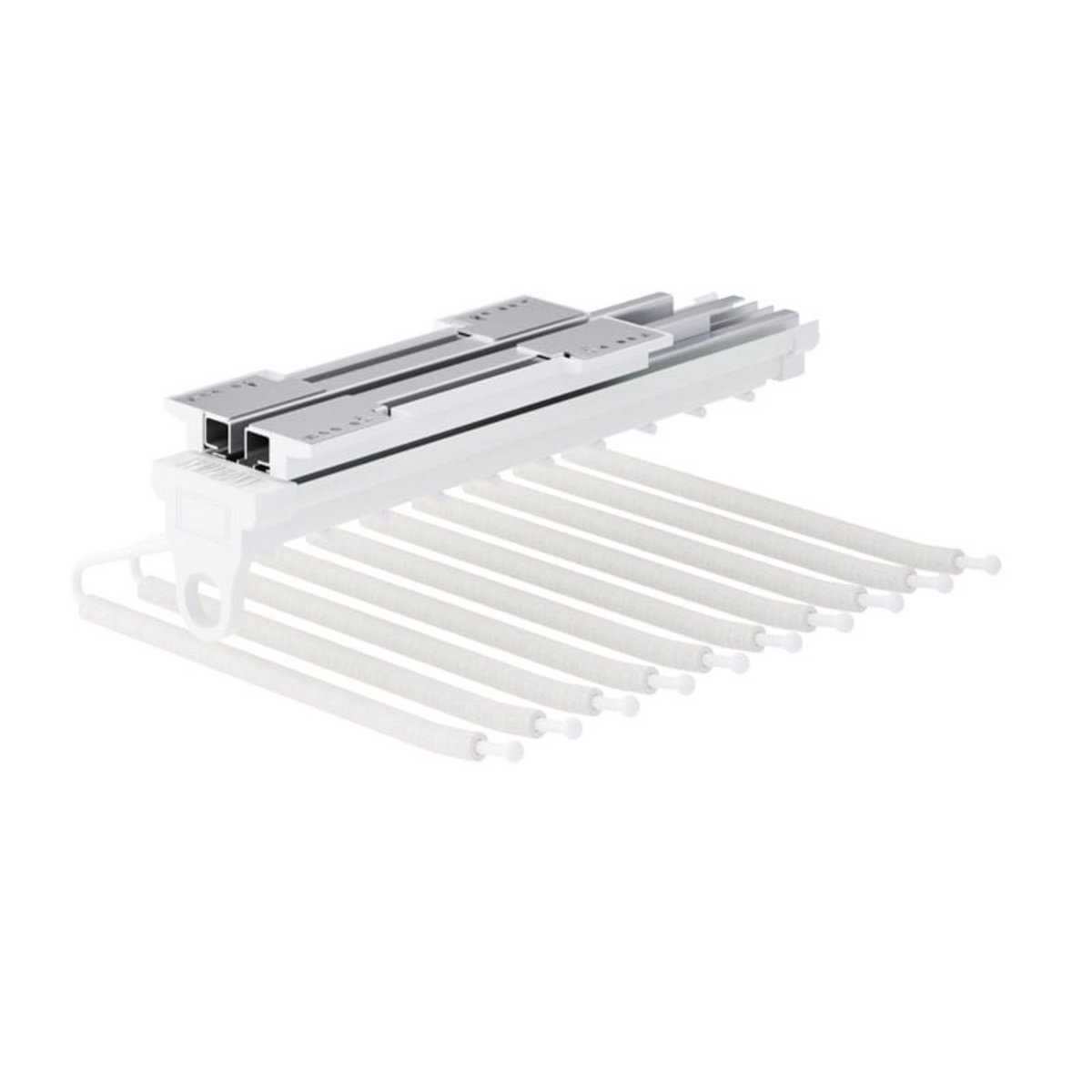 Single Trouser Hanger SYMPHONY - White (3) – Furnica