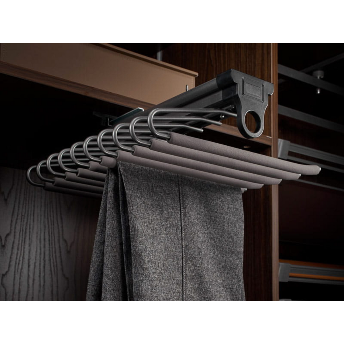 Single Trouser Hanger SYMPHONY - White (5) – Furnica