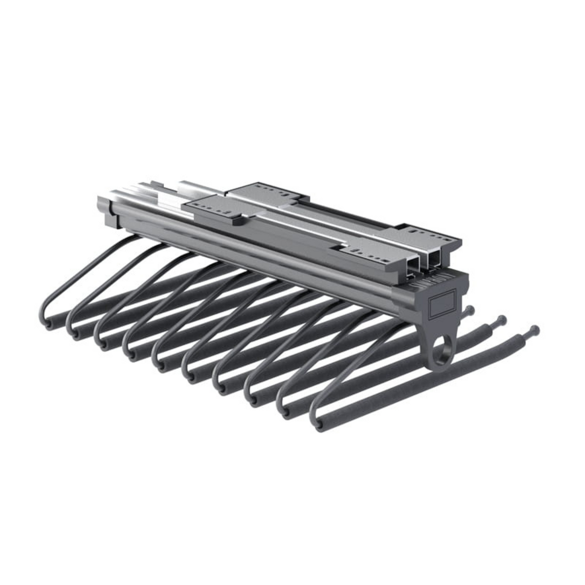 Single Trouser Hanger SYMPHONY - Anthracite (2) – Furnica