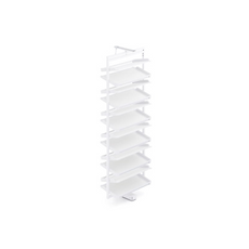 Rotary shoe basket (12 shelves) - White