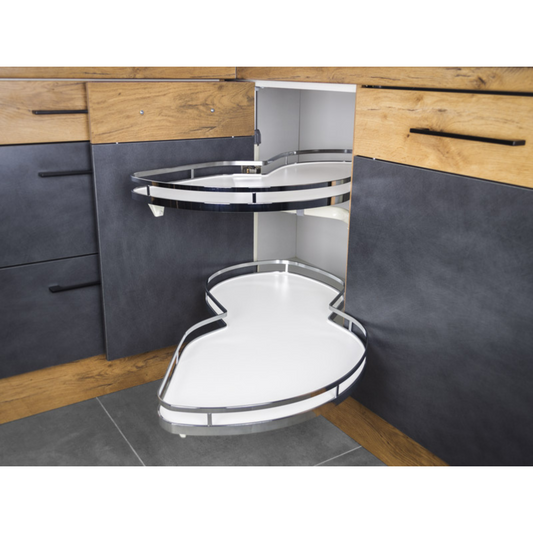 SUPLIMO 1200 Left White Corner Unit