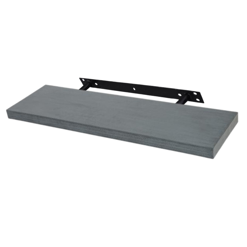 Concealed Floating Shelf - Set of 3 - Industrial Grey - 1200 mm
