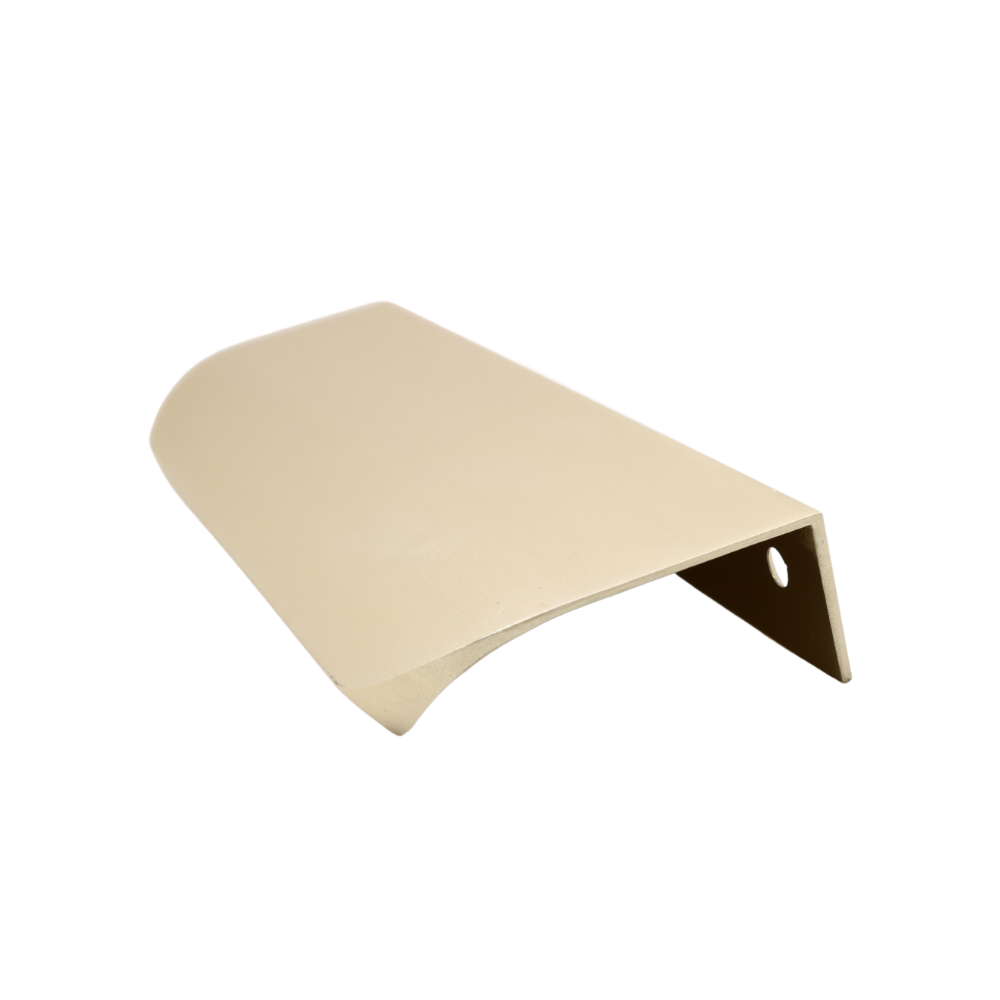 Edge Grip Round Profile Handle 160mm(180mm total length) - Matt Gold