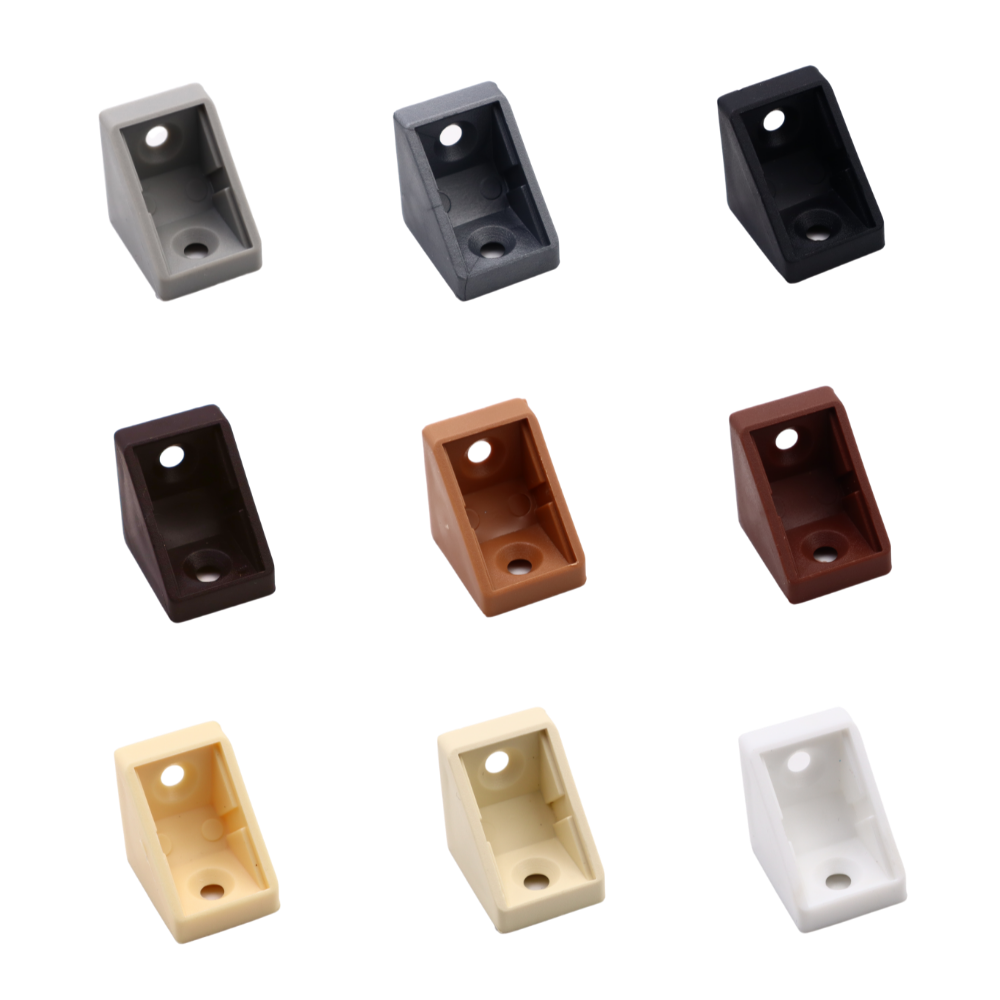 Plastic Cabinet Connector with Separate Cover