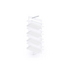 Rotary shoe basket (8 shelves) - White