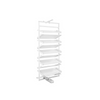 Rotary shoe basket (8 shelves) - White