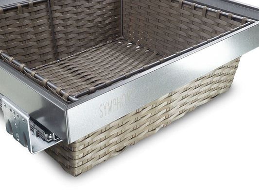 Rattan Basket 800 SYMPHONY - Anthracite
