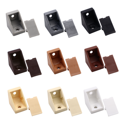 Plastic Cabinet Connector with Separate Cover