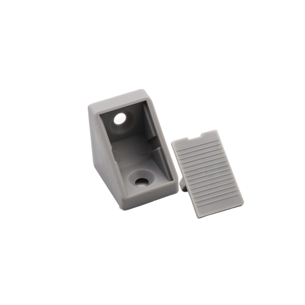 Plastic Cabinet Connector with Separate Cover