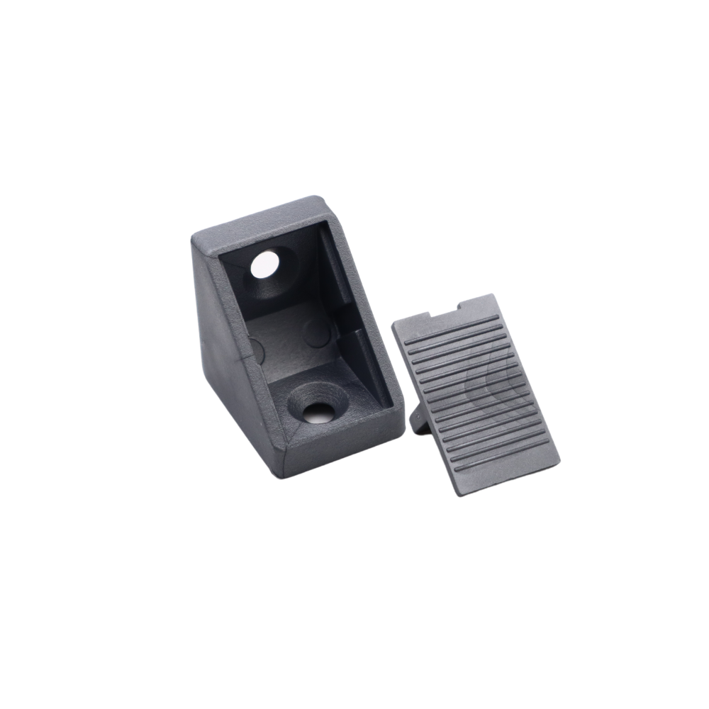 Plastic Cabinet Connector with Separate Cover