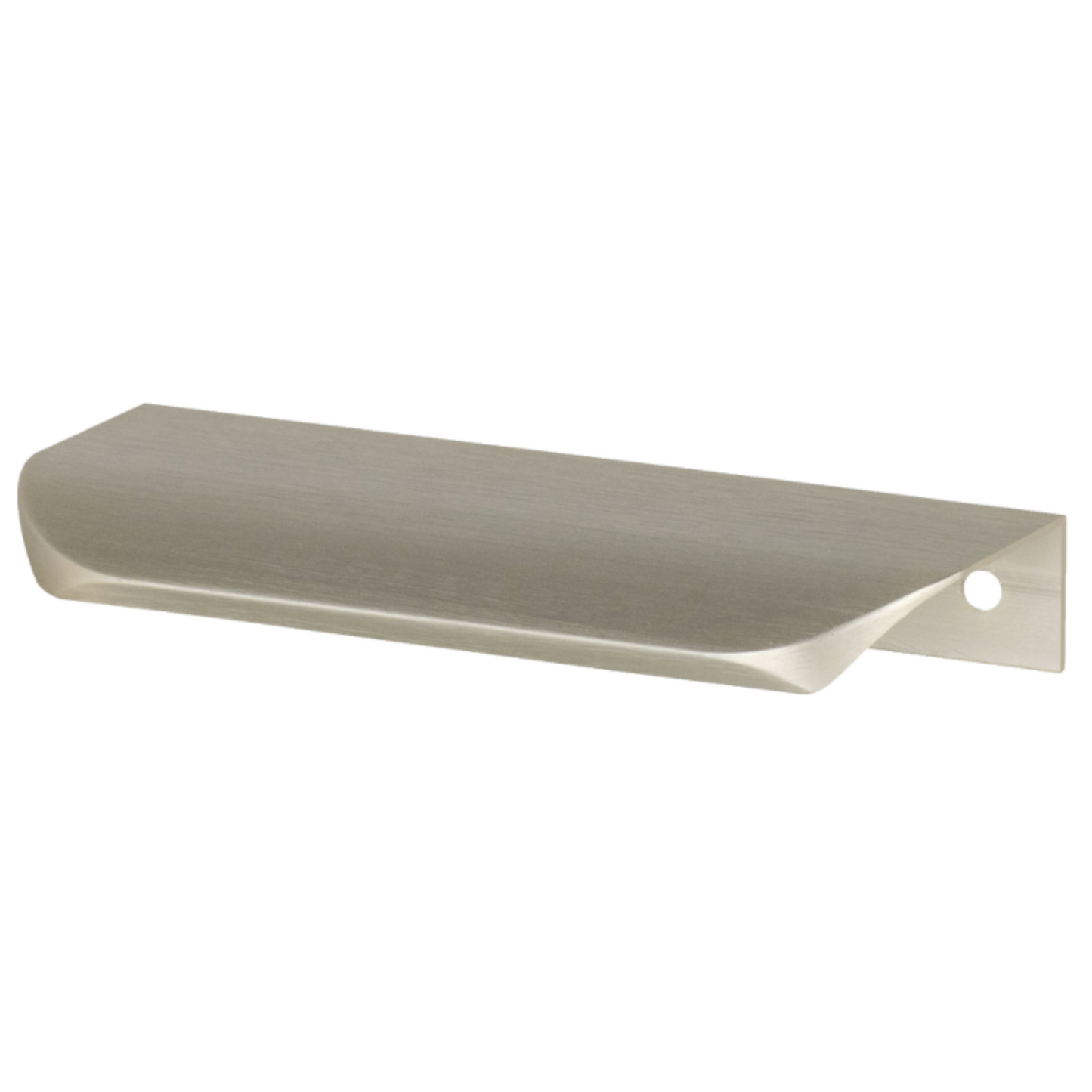 Round Profile Edge Handle 480 mm (500 mm Overall) - Brushed Stainless Steel