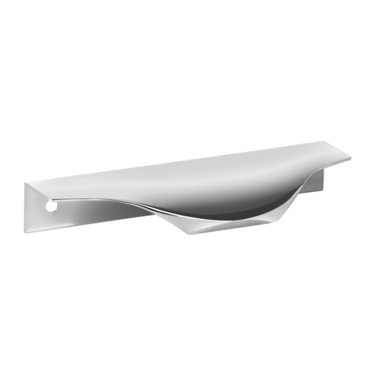 Edge Grip Round Profile Handle 416mm (436mm total length) - Aluminium