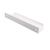 Edge Grip Round Profile Handle 256mm(276mm total length) - White
