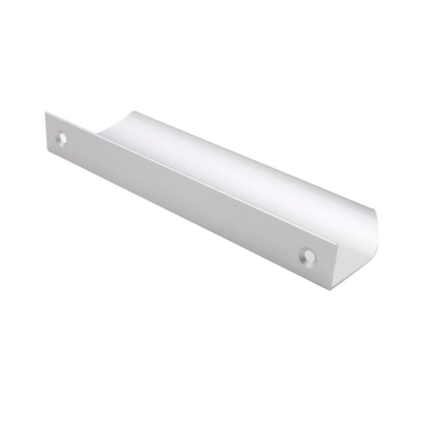 Edge Grip Round Profile Handle 480mm (500mm total length) - Aluminium