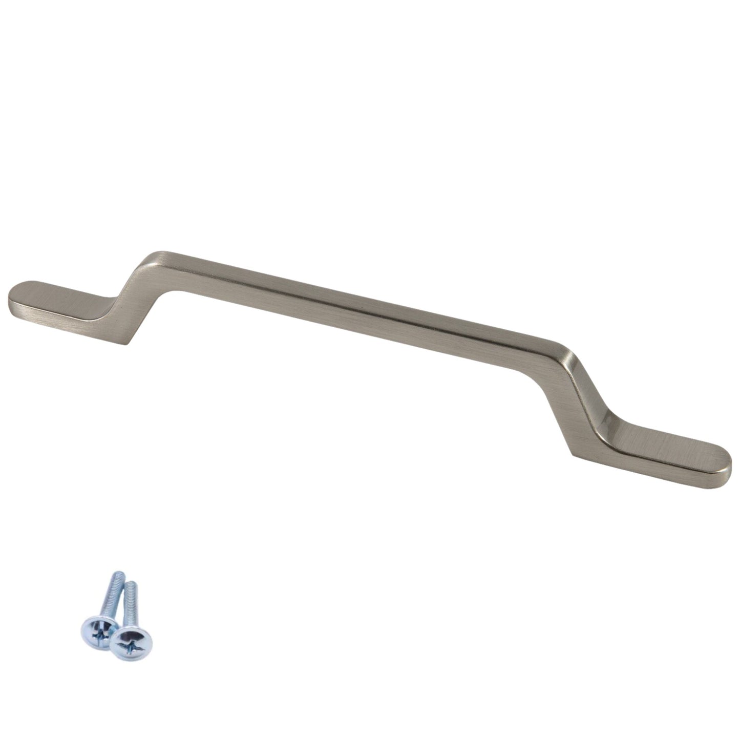 Furniture Handle 128mm U098 - Brushed Steel