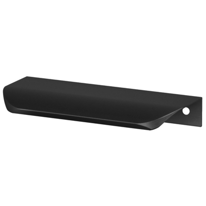 Round Profile Edge Handle 540 mm (560 mm Overall) - Matt Black