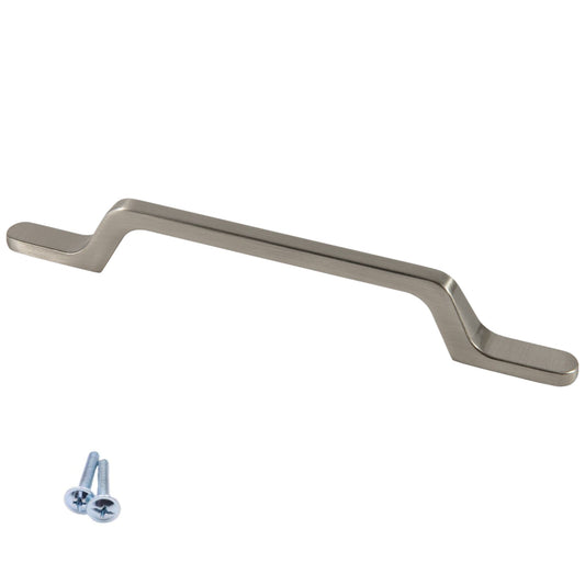 Furniture Handle 96mm U098 - Brushed Steel