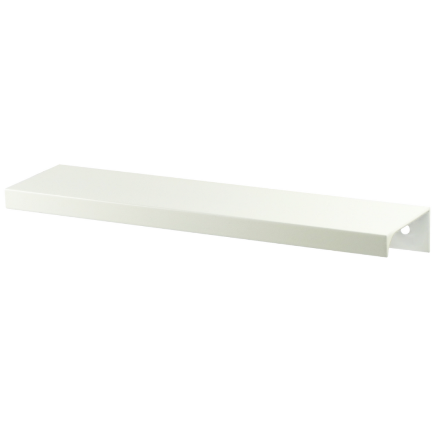 Edge Grip Round Profile Handle 320mm (340mm total length) - White