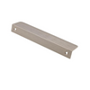 Edge Grip Round Profile Handle 540mm (560mm total length) - Brushed Steel