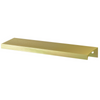 Edge Grip Round Profile Handle 256mm (276mm total length) - Gold