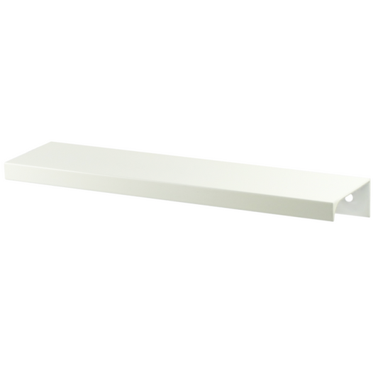 Edge Grip Round Profile Handle 256mm (276mm total length) - White