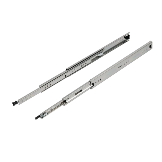 1 Set Ball Bearing Drawer Runners with Lock, H53 (2) – Furnica