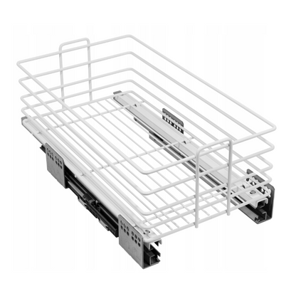 EXCLUSIVE CARGO MULTI Pull-Out Wire Basket 300 mm - White