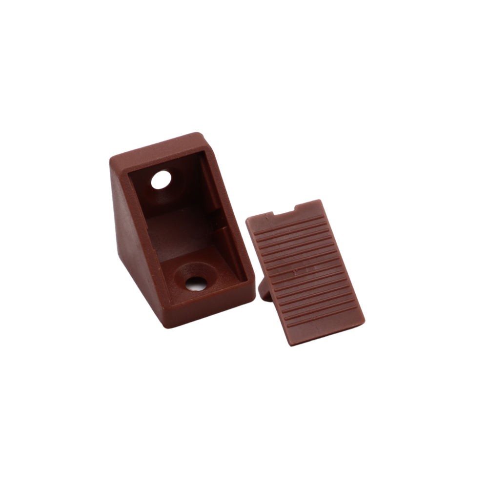 Plastic Cabinet Connector with Separate Cover
