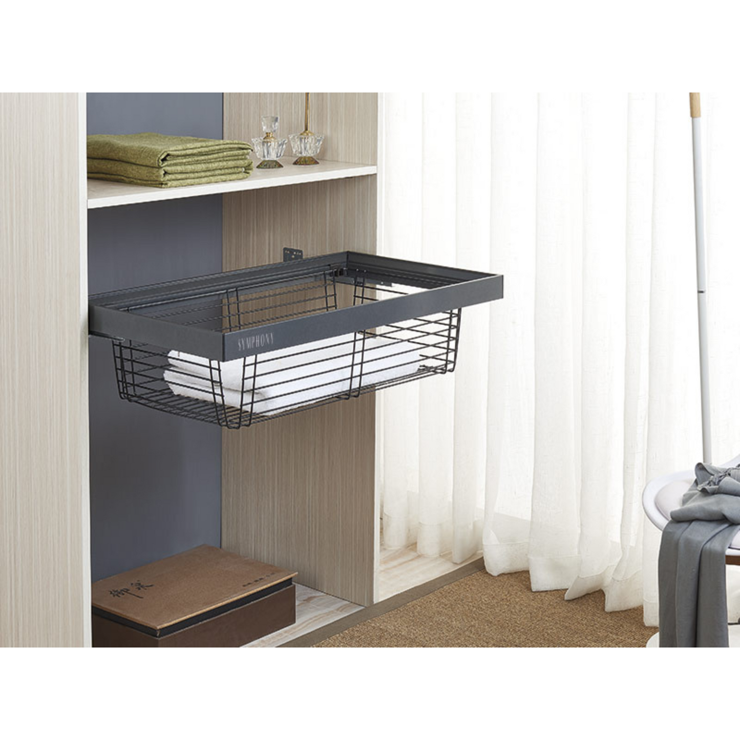 Wire Basket 900 SYMPHONY - White