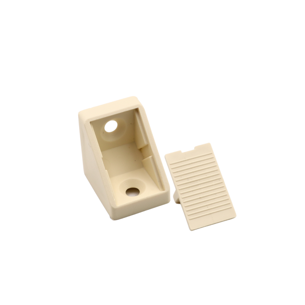 Plastic Cabinet Connector with Separate Cover