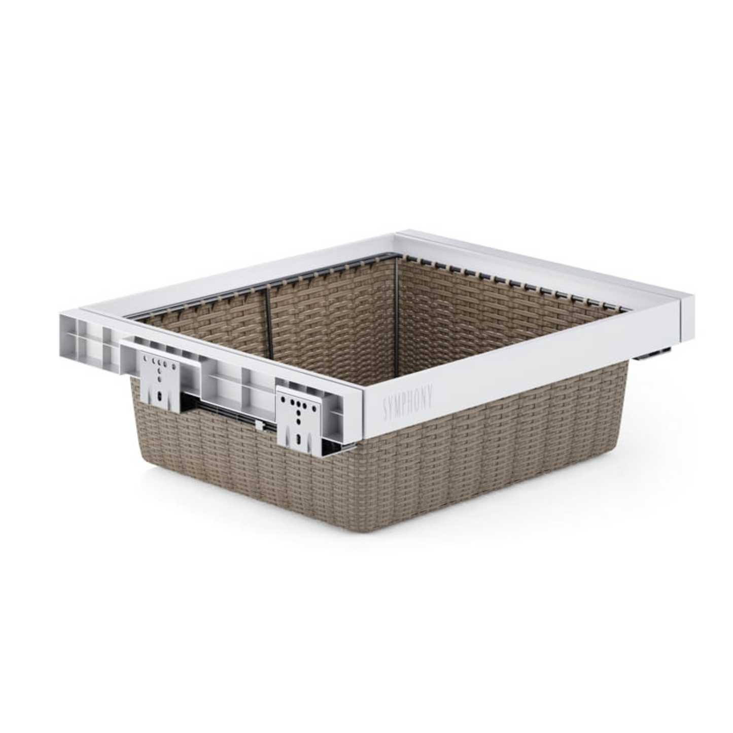 Rattan Basket 600 SYMPHONY - White