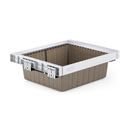 Rattan Basket 600 SYMPHONY - White