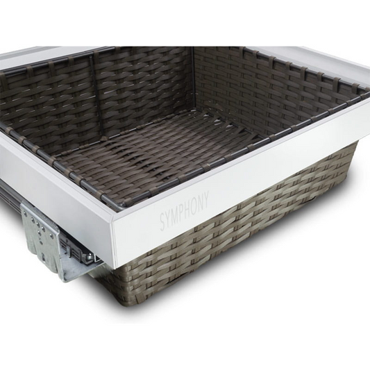 Rattan Basket 800 SYMPHONY - White