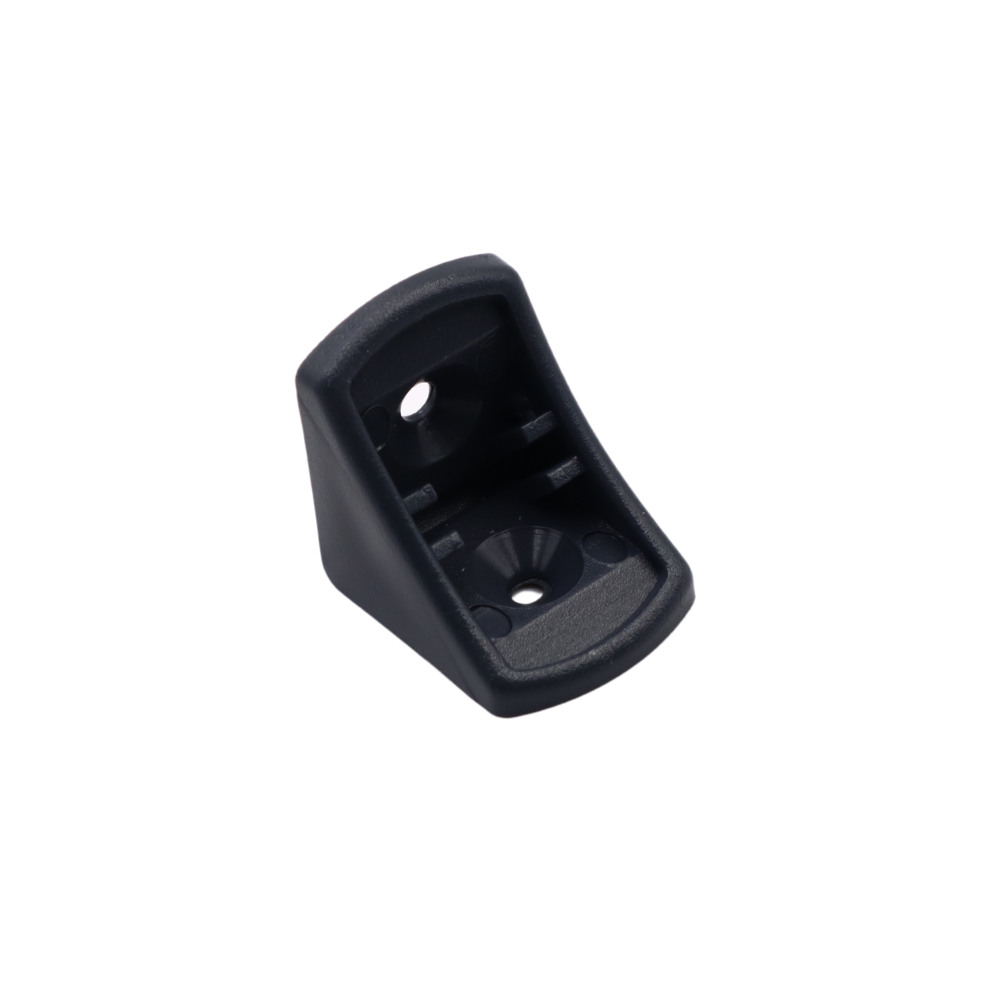 Rounded Plastic Cabinet Connector with Separate Cover