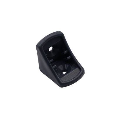 Rounded Plastic Cabinet Connector with Separate Cover