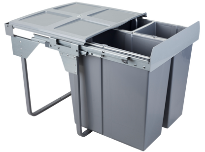 Waste Separation Bin 34 l + 2x17 l - 600 mm Cabinet
