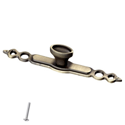 Vintage Cabinet Knob - 18mm - Antique Brass – Furnica